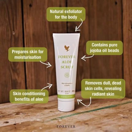 Forever Aloe Scrub – Gentle Exfoliation for Smooth Skin
