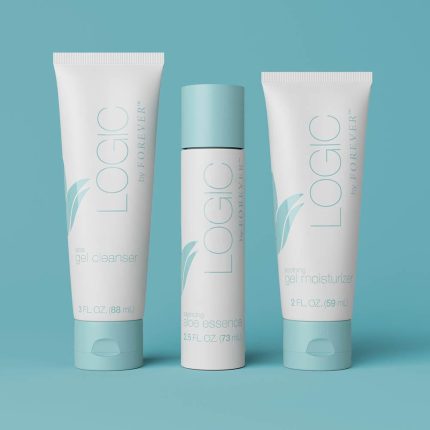 Logic by Forever Skin Care System – 3-Step Aloe-Based Daily Routine